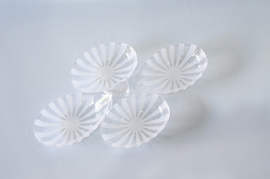 Petisqueira c/ 2 Pratos em Bio Plástico Vita Pérola