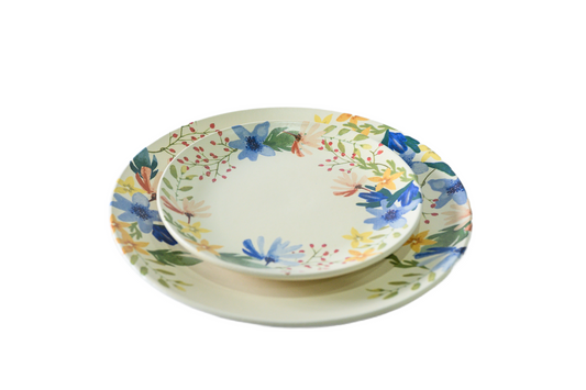 Prato Mesa Primavera - 6 Peças