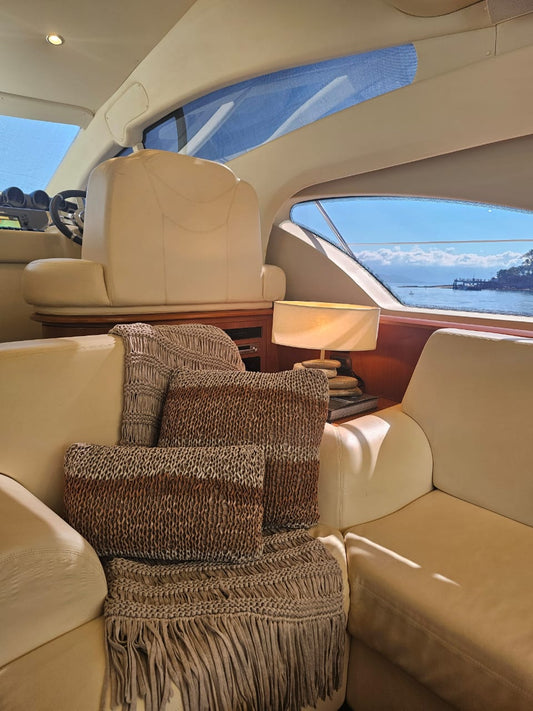 Almofada couro - Retangular