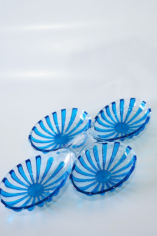 Petisqueira c/ 2 pratos  em Bio Plástico Vita Turqueza