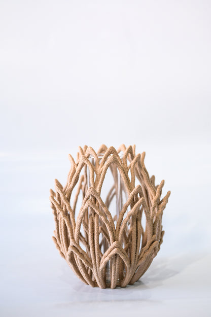 Vaso Zinnia Nude - Pequeno